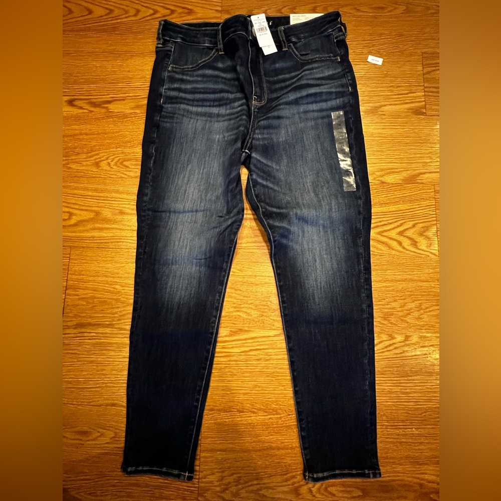 American Eagle Outfitters Dark Wash Skinny Jeans #6
